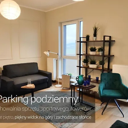 53m2 Premium Z Widokiem Na Gory, Balkon, Zachod Slonca, Parking - - Przyjaciol Ziemi Klodzkiej, Centrum Kotlina Klodzka 쿠드즈코